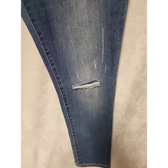 Dittos Distressed Skinny Jeans Country Western Stretch Comfort Utility Size 27 - Picture 4 of 12